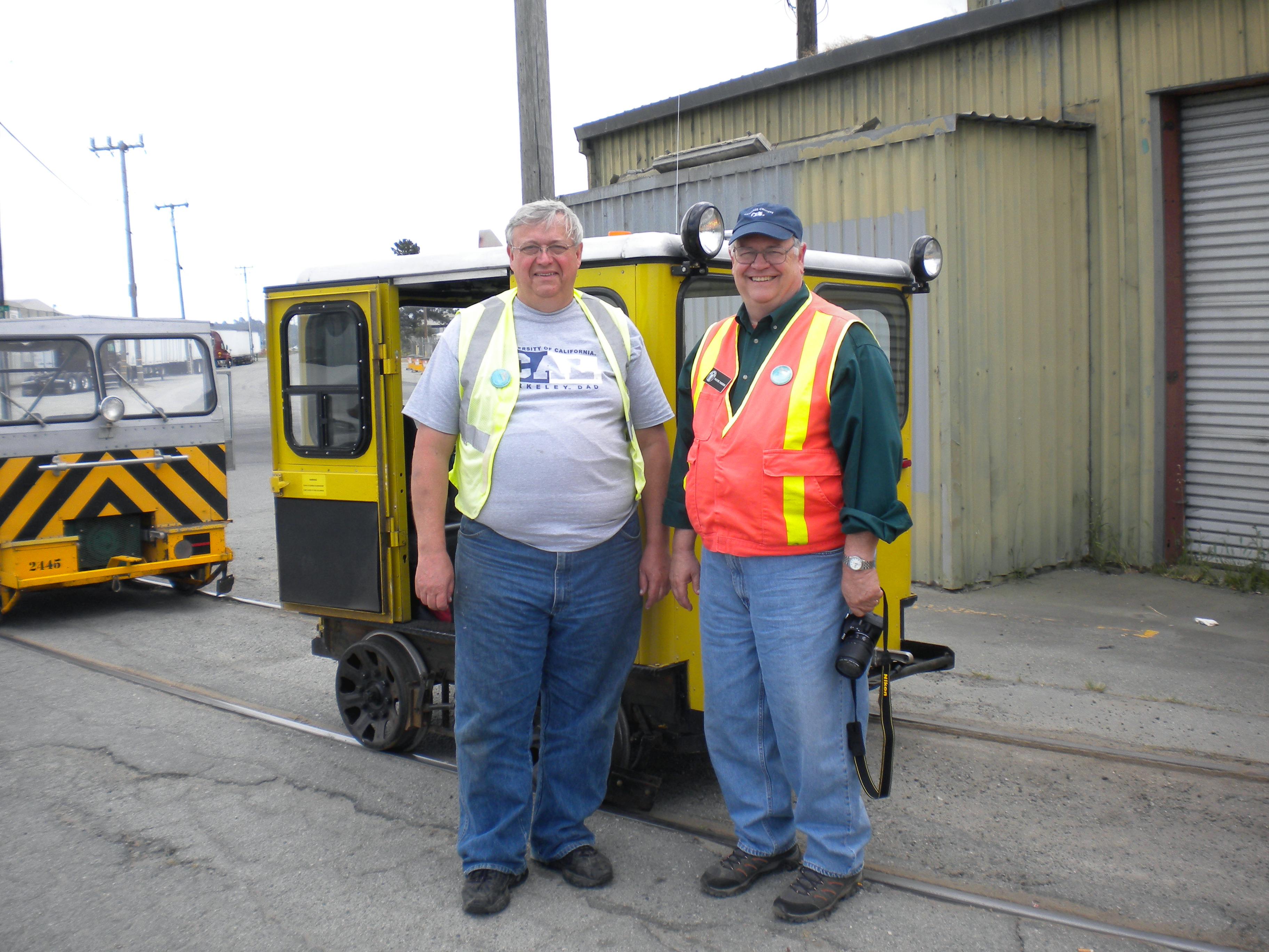 Dan and Wayne on the Santa Cruz